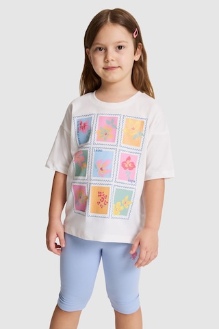 U.S. Polo Assn. U.s. Polo Assn. Kız Çocuk Beyaz Pijama Takım 50326618-vr013