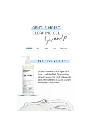 Skin401 Nemlendirici Tazelik ve Parlaklık Veren Yüz Temizleme Jeli 200 ML