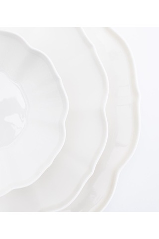 Maxx Doria Pure Hexa 12 Kişilik 58 Parça Yemek Takımı Pa2108 Beyaz