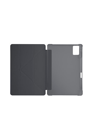 Lenovo Idea Tab Plus 12.1 Tablet Kılıf Kalem Bölmeli Standlı Uyku Modlu Lüx Smart Cover Kapaklı Kılıf