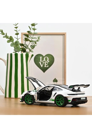 Norev 187372 1/18 Porsche 911 Gt3 Rs Tribute To Carrera Rs 2022 White/python Green