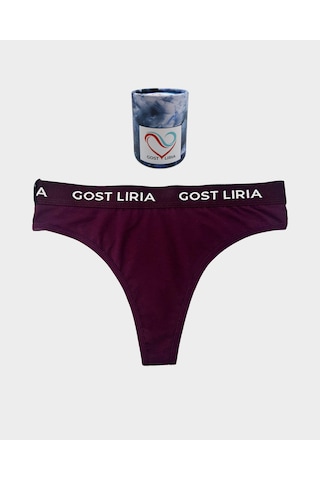 Gost Liria Calm Kadın String Külot Bordo Bordo