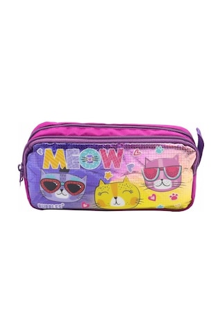 Bubbles Meow Hologramlı Kalem Çantası