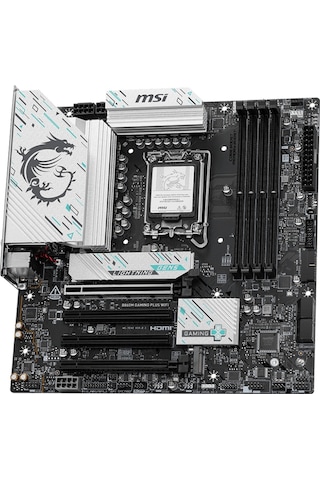 Msı B860M Gaming Plus WIFI Intel B860 8600 MHz(OC) Soket LGA 1851 mATX Anakart