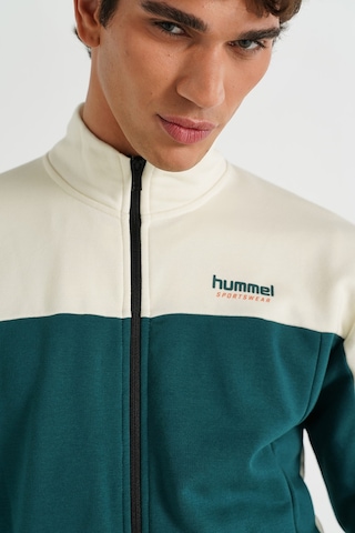Hummel Wesler Fermuarlı Sweatshırt 922327-9815 Yeşil