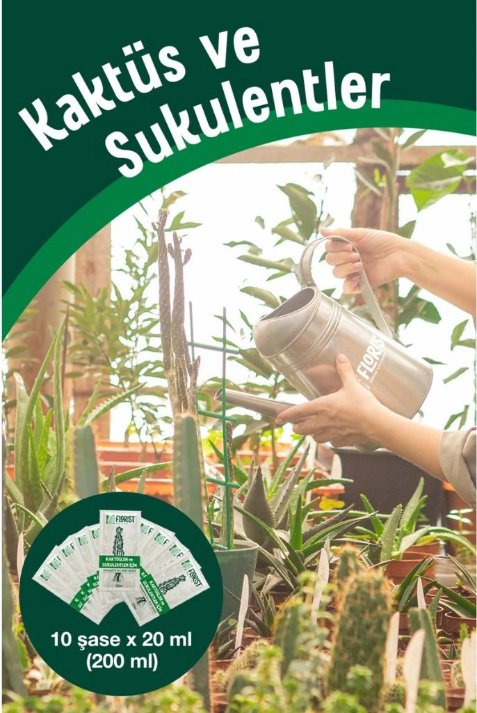 Konsantre Sıvı Kaktüs Ve Sukulent Bitki Besini 200 G