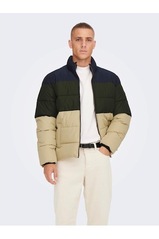 Only & Sons Onsmelvın Lıfe Puffer Jacket Otw Vd Lacivert 001