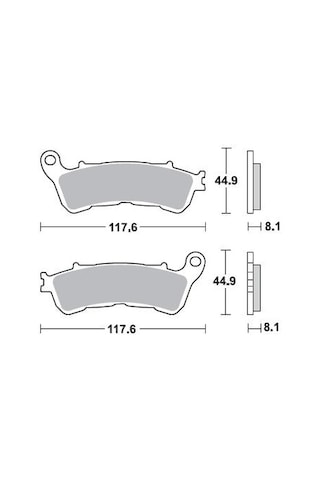 Honda Integra 700 Brakıng Ön Fren Balatası 2012 - 2013