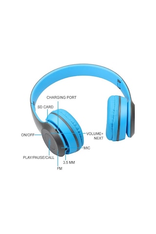 Owwotech P47 Bluetooth Katlanalabilir Kulak Üstü Kulaklık