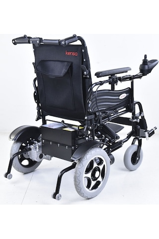 K-111 Pg Vr2 Uk Programlanabilir Akülü Tekerlekli Sandalye 2 340w Motor 66ah Jel Akü 30 Km Menzil