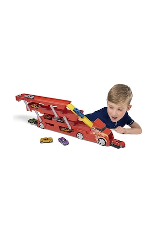 Teamsterz 3 Katlı Mega Tır Araba Taşıyıcı Transporter Oyun Seti