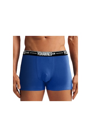 Yohannes Club, Erkek Özel Bölmeli Pamuklu Boxer, Renk Seçenekli, 3'lü Paket, Bordo,yeşil,mavi Bordo - Mavi - Yeşil