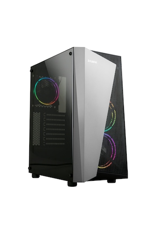 Zalman S4 PLUS 600W 80+ Mid Tower ATX Bilgisayar Kasası Siyah
