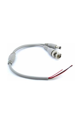 Teknogreen Tgg-121 Bnc+Dc 2.1Mm 30Cm Kamera Kablo