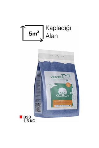 Ventrawall Mavi Pamuk Sıva B23 1,5 Kg