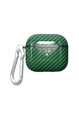Lexroo Apple AirPods Uyumlu 3. Nesil Kılıf Airbag 05 Silikon - Yeşil