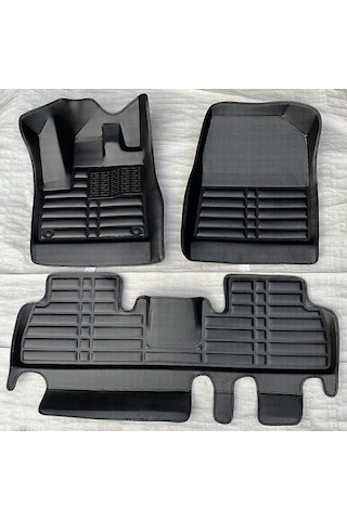 Renault Duster 2023 Sonrası 5d Havuzlu Karbon Dizayn Paspas Seti