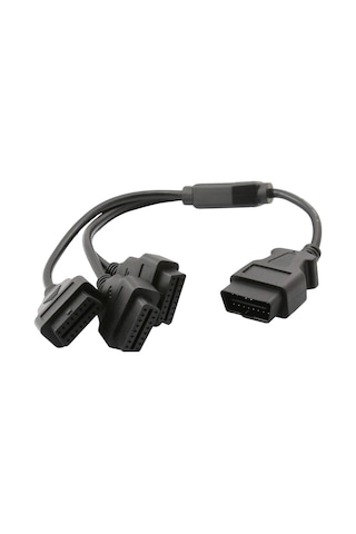 Obd Çoklama Kablosu 1 Erkek Obd Den 3 Dişi Obd Kablosu Aynı Anda 3 Cihaz Bağla