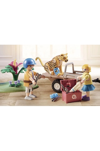 Playmobil Wiltopia Hayvan Kurtarma Aracı - 71011