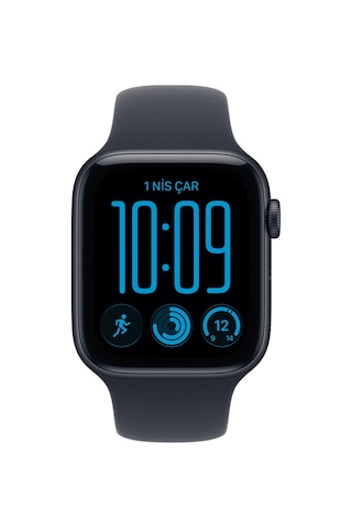 Apple MJL14TU/A Watch SE 3 GPS 40 MM M/L Alüminyum Kasa Spor Kordon Akıllı saat (Distribütör Garantili)