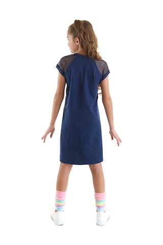 Denokids Mshb&g Bilmiş Kedi Kız Çocuk Lacivert Elbise Lacivert