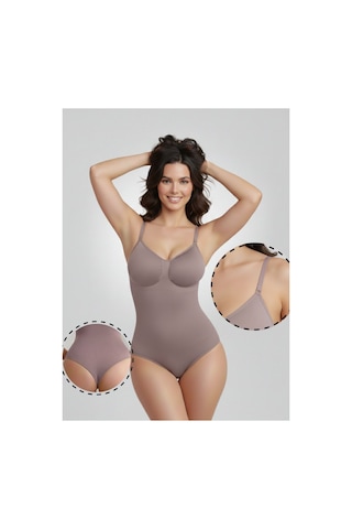 Mistirik Mimola Model 3 Bölge Etkili Örmekumaş Yapılı String Body Gül Kurusu Renk042