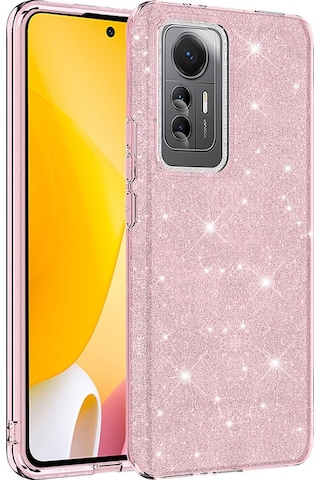 Xiaomi Uyumlu Mi 12 Lite Kılıf Zore Parıltılı Simli Shining Silikon