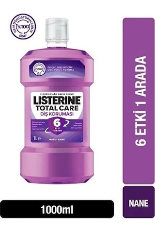 Listerine Ağız Bakım Suyu Total Care 1 L