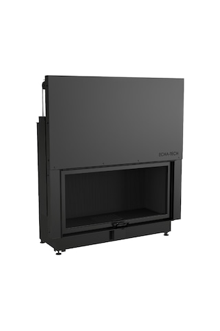 Echa Tech Asansörlü Çelik Şömine Haznesi Düz 120 X 60 D