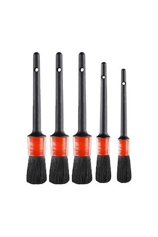5 Adet Oto Uyumlu Araç Detaylı Temizlik Fırçası Araba Klima Kalavye Temizleme Toz Alma Fırçası