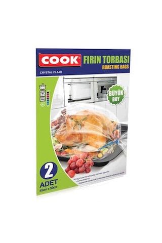 Cook Hindi Boy Kızartma Torbası 45cm 50cm 2 Li 5 Adet