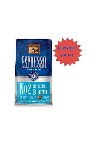 Special Blend Espresso Çekirdek Kahve 250 Gr Espresso