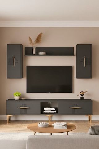 Tvr1515a - İda Tvr150 Tv Ünitesi Takım Antrasit 150cm