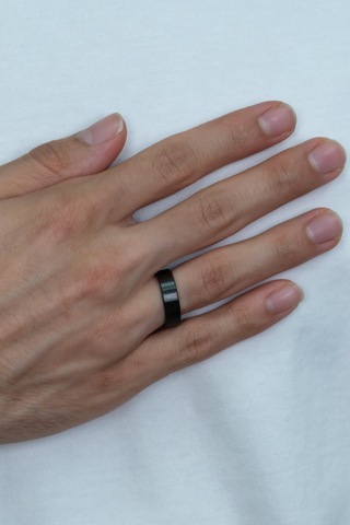 6Mm Düz Model Mat Çelik Alyans Yüzük Cl29 553618656