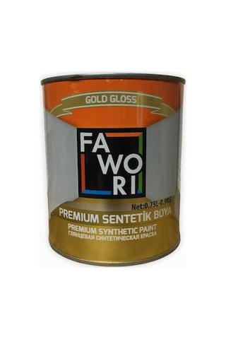 Fawori Premium Sentetik Yağltı Boya 1 Kg-K.Krem