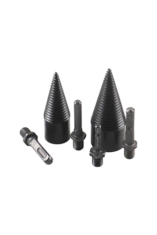 Sointeresting Parça 32/42 Mm Odun Yarma Matkabı Ve Odun Yarma Cihazı Seti, Bölünmüş Ağaç İşleme Aletleri İle Birlikte.