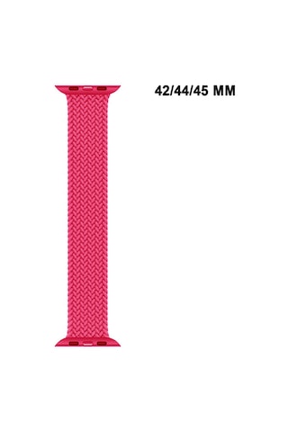 Apple Watch Uyumlu 1/2/3/4/5/6/se/7/8/9seri 42/44/45/49mm Solo Loop Kordon Kayış Silikon Lbeden Mt94