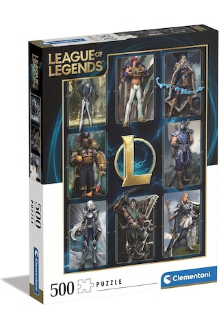 Clementoni 1000 Parça League Of Legends Puzzle
