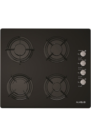 Alveus Kristal ALV MFA 627 - ALV GLS 640 Siyah Ankastre Set