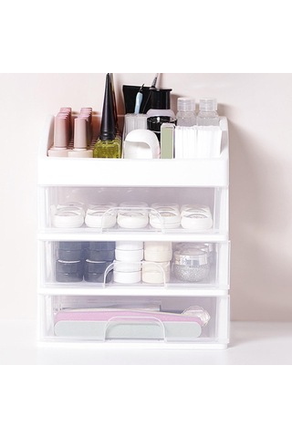 Homyl Banyo Çekmeceleri Için Kozmetik Depolama Rafı Dört
