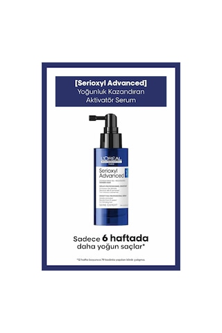 L'Oréal Professionnel Serioxyl Advanced İncelmiş Saç Telleri için Yoğunluk Kazandıran Serum 90 ML