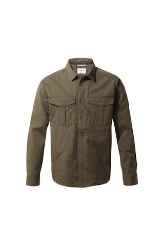 Craghoppers Erkek Gömlek Cms620craghoppers Kiwi Ripstop-22701 Haki