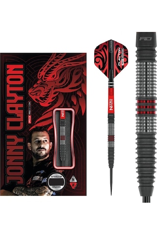 Red Dragon Jonny Clayton Hiraeth % 90 Tungsten Çelik Uçlu Dart Oku