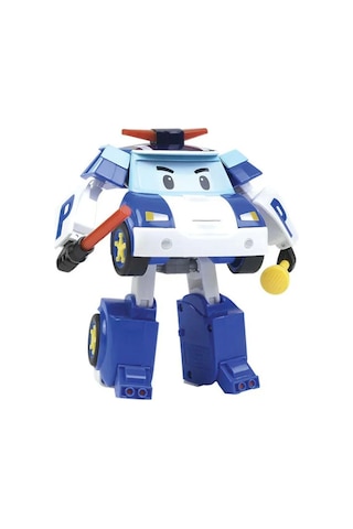 Polı Mrt-685 Sesli Ve Işıklı Robocar Poli Büyük Transforming Robot Poli Standart