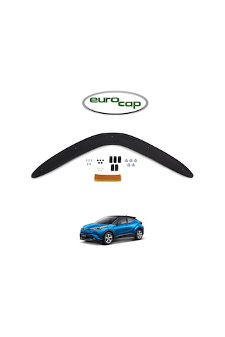 Eurocap Toyota Uyumlu C-Hr Ön Kaput Maskesi Koruma Rüzgarlığı Deflektör