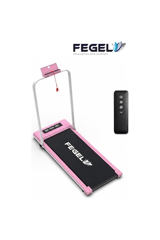 Fegel FG-07 FitShow Destekli Bluetooth Hoparlörlü Katlanabilir Koşu Bandı