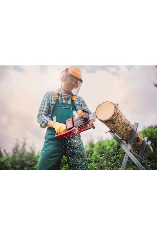 Einhell GE-LC 36/35 Li 36v 5.2 Ah Çift Akülü Kömürsüz Ağaç Kesme Motoru