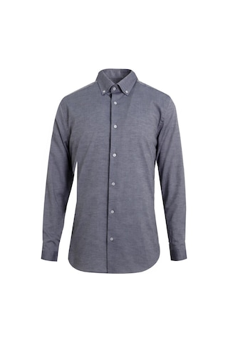 Uki Antrasit Comfort Fit Uzun Kol Gömlek Antrasit