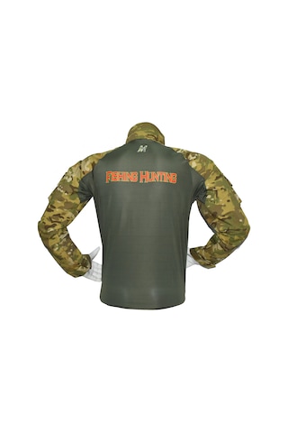 Combat Tişört Fishing M002 Avcı Balıkçı Turna Çok Renkli