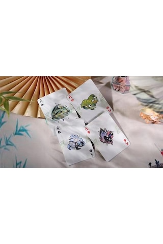 Kspcc King Star Flower Moon V2 Lotus Pound Premium Oyun Kağıdı İskambil Kartları